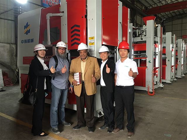 Fully automatic flaskless molding machine exported to Egypt